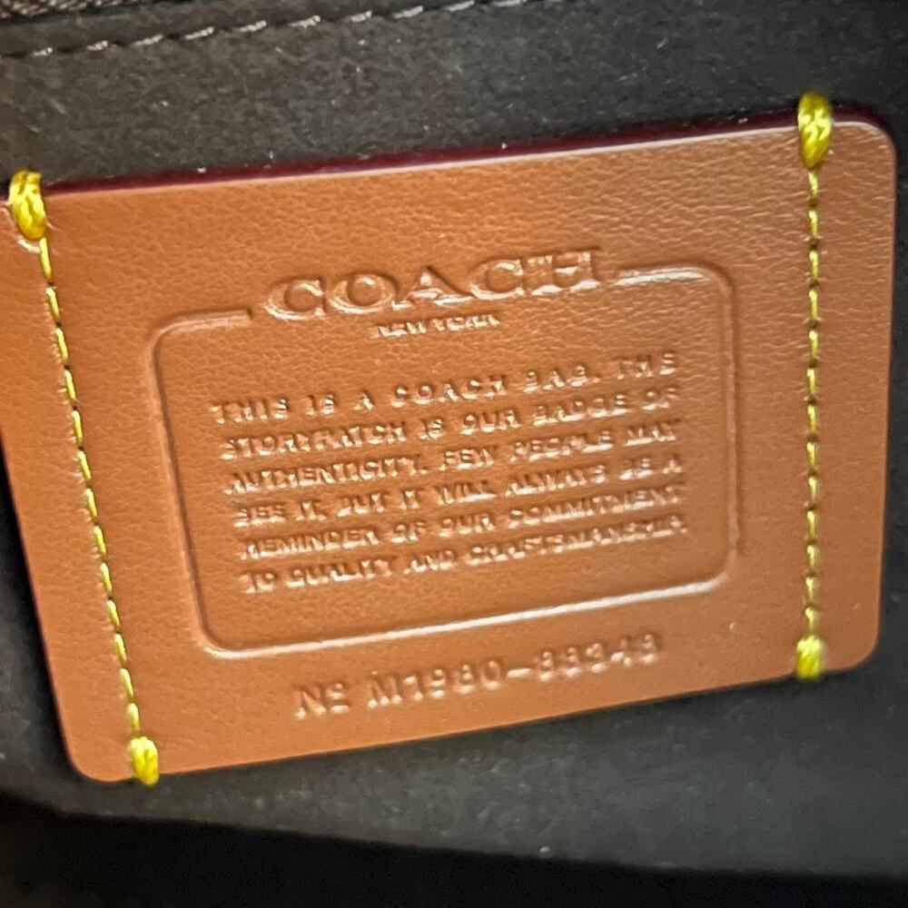 Coach Courier Carryall Bag in Black - Picture 5 of 6